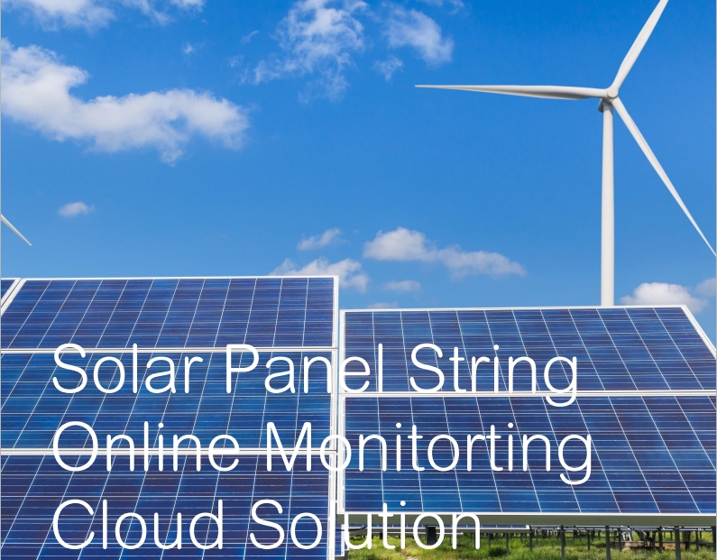 Solar Panel String Online Monitorting Cloud Solution