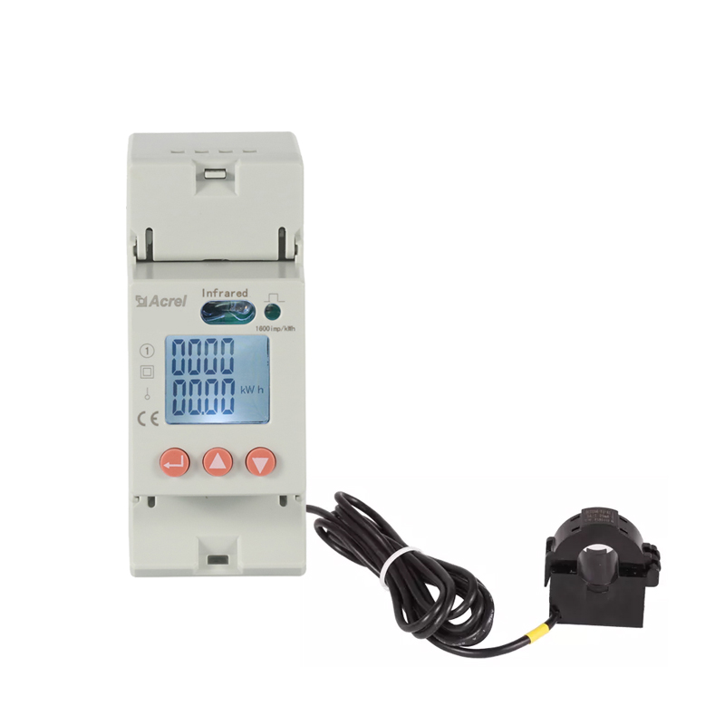 Single Phase DDSD1352-CT Max 100A Din Rail Energy Meter With One CT Acrel Meter